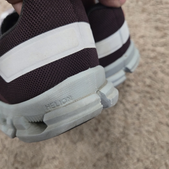 On Cloud Flow Women's Cloudflow 3 Running Shoes Mulberry Mineral Aqua Size 9.5 - Picture 5 of 6